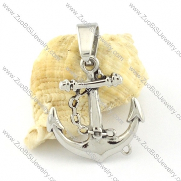 Stainless Steel Anchor Pendant -p000866