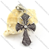 Punk Stainless Steel Cross Pendant -p000887