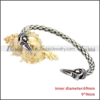 Stainless Steel Raven Bangle for Women b009817