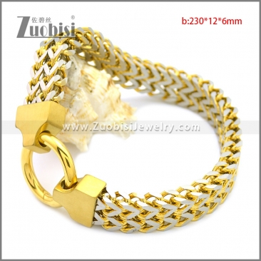 Stainless Steel Bracelet b009926GS1