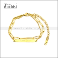 Stainless Steel Bracelet b010066G