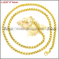 Stainless Steel Chain Neckalce n003083GW4