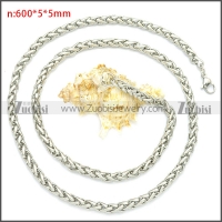 Stainless Steel Chain Neckalce n003084SW5