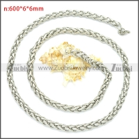 Stainless Steel Chain Neckalce n003084SW6