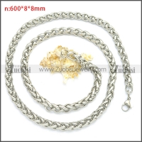 Stainless Steel Chain Neckalce n003084SW8