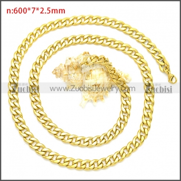 Stainless Steel Chain Neckalce n003085GW7
