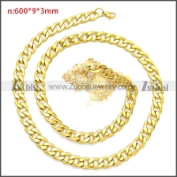 Stainless Steel Chain Neckalce n003085GW9