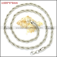 Stainless Steel Chain Neckalce n003086SW6