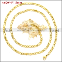 Stainless Steel Chain Neckalce n003087GW4