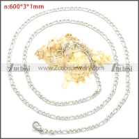 Stainless Steel Chain Neckalce n003087SW3