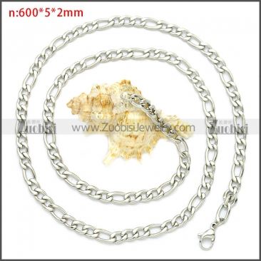 Stainless Steel Chain Neckalce n003087SW5