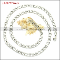 Stainless Steel Chain Neckalce n003087SW6