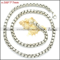 Stainless Steel Chain Neckalce n003088SW7