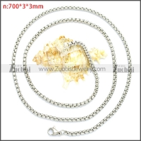Stainless Steel Chain Neckalce n003089SW3