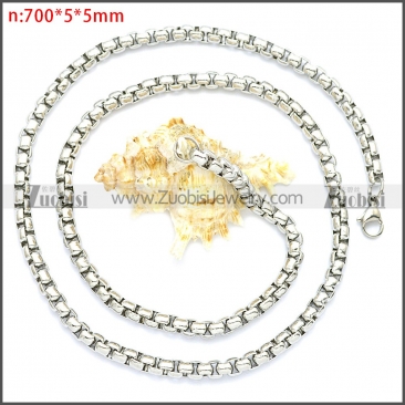 Stainless Steel Chain Neckalce n003089SW5