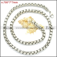 Stainless Steel Chain Neckalce n003089SW7