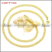 Stainless Steel Chain Neckalce n003090GW4