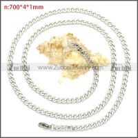 Stainless Steel Chain Neckalce n003091SW4