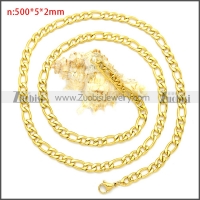 Stainless Steel Chain Neckalce n003092GW5