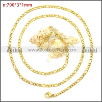 Stainless Steel Chain Neckalce n003093GW3