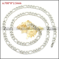 Stainless Steel Chain Neckalce n003093SW8