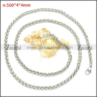 Stainless Steel Chain Neckalce n003094SW4