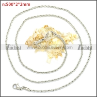 Stainless Steel Chain Neckalce n003096SW2