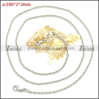 Stainless Steel Chain Neckalce n003096SW2