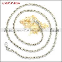 Stainless Steel Chain Neckalce n003096SW4