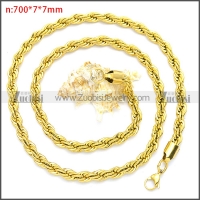 Stainless Steel Chain Neckalce n003097GW7