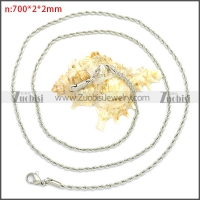 Stainless Steel Chain Neckalce n003097SW2