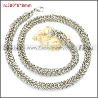 Stainless Steel Chain Neckalce n003098S