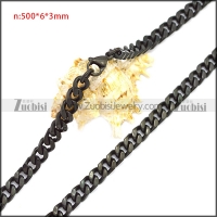 Stainless Steel Chain Neckalce n003114H