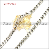 Stainless Steel Chain Neckalce n003116S