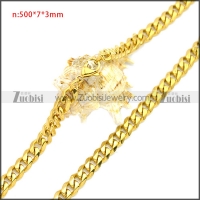 Stainless Steel Chain Neckalce n003117G1