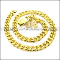 Stainless Steel Chain Neckalce n003123G