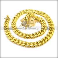 Stainless Steel Chain Neckalce n003128G