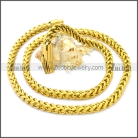 Stainless Steel Chain Neckalce n003129GW6