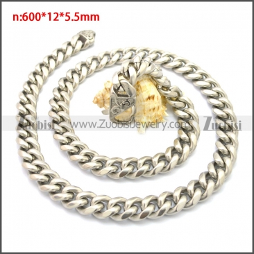 Stainless Steel Chain Neckalce n003133S2