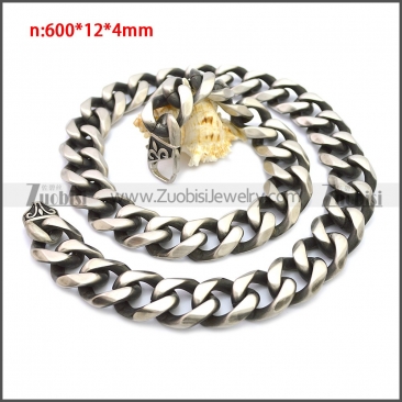 Stainless Steel Chain Neckalce n003137SHW20