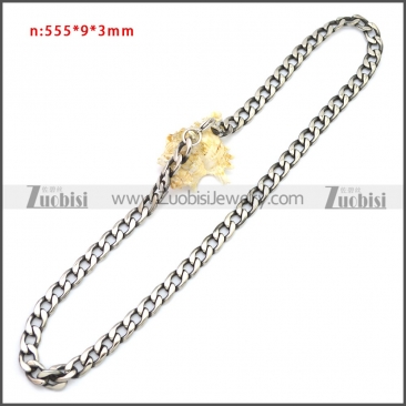 Stainless Steel Chain Neckalce n003141SA1