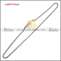 Stainless Steel Chain Neckalce n003143SA6