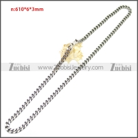 Stainless Steel Chain Neckalce n003144SA5