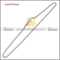 Stainless Steel Chain Neckalce n003144SA6