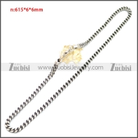 Stainless Steel Chain Neckalce n003145S2