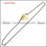 Stainless Steel Chain Neckalce n003146SA3