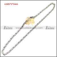 Stainless Steel Chain Neckalce n003147SA5