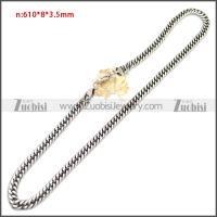 Stainless Steel Chain Neckalce n003149SA1