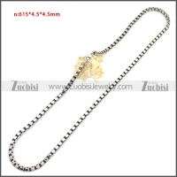 Stainless Steel Chain Neckalce n003150SA3