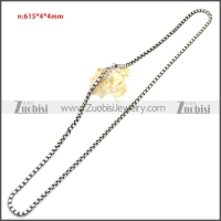 Stainless Steel Chain Neckalce n003150SA4